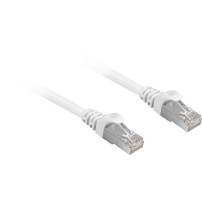 Sharkoon Cat.6a SFTP cavo di rete Bianco 0,25 m Cat6a S/FTP (S-STP)