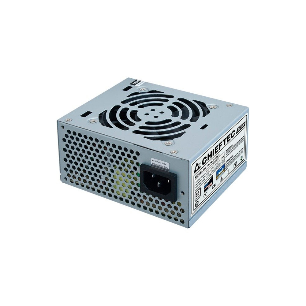Chieftec SFX-250VS alimentatore per computer 250 W 20+4 pin ATX Argento, Alimentatore PC