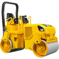 bruder CAT Asphalt drum compactor veicolo giocattolo, Veicolo modello