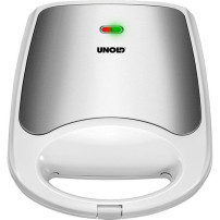 Unold 48480 tostiera 1100 W Acciaio inox, Bianco, Creatore del panino