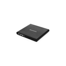 Verbatim Slimline CD/DVD - Nero - Orizzontale - Computer portatile - DVD-RW - USB 2.0 - CD,CD-R,CD-RW,DVD,DVD+R,DVD+R DL,DVD+RW,