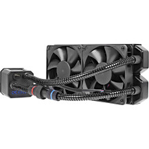 Alphacool Eisbaer 240 CPU Processore Raffreddatore di liquidi tutto in uno 12 cm Nero, Raffreddamento ad acqua