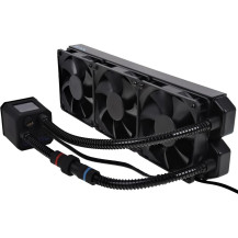 Alphacool Eisbaer 360 CPU Processore Raffreddatore di liquidi tutto in uno 12 cm Nero, Raffreddamento ad acqua