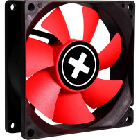 Xilence XPF80.R Case per computer Ventilatore 8 cm Nero, Rosso, Ventola