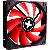 Xilence XPF120.R.PWM Case per computer Ventilatore 12 cm Nero, Rosso, Ventola