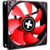Xilence XPF92.R.PWM Case per computer Ventilatore 9,2 cm Nero, Rosso, Ventola