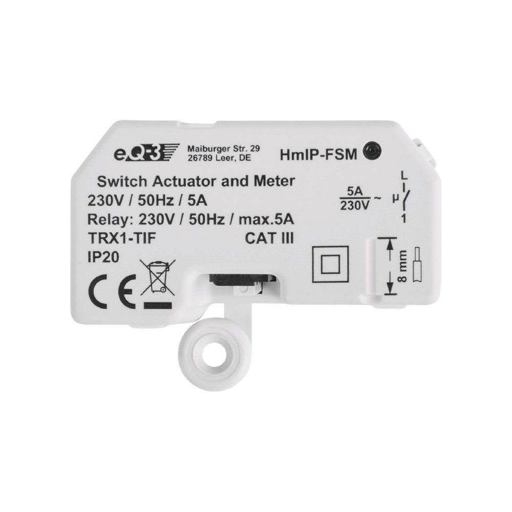 eQ-3 AG Homematic IP HmIP-FSM - attuatore di controllo - capelli