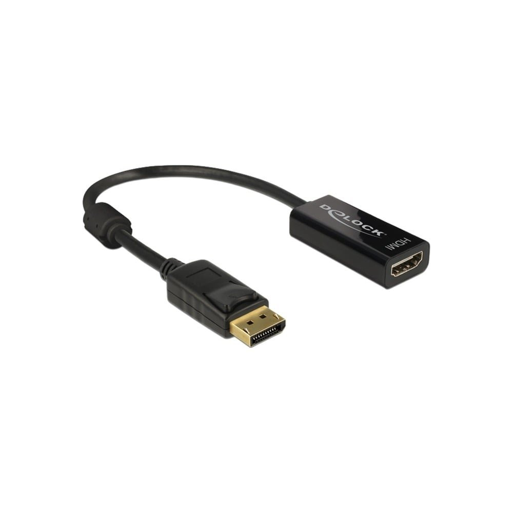 DeLOCK 62609 cavo e adattatore video 0,2 m DisplayPort HDMI Nero