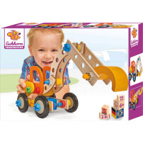 Eichhorn Constructor, Excavator giocattolo per lo sviluppo delle abilità motorie, Modulare