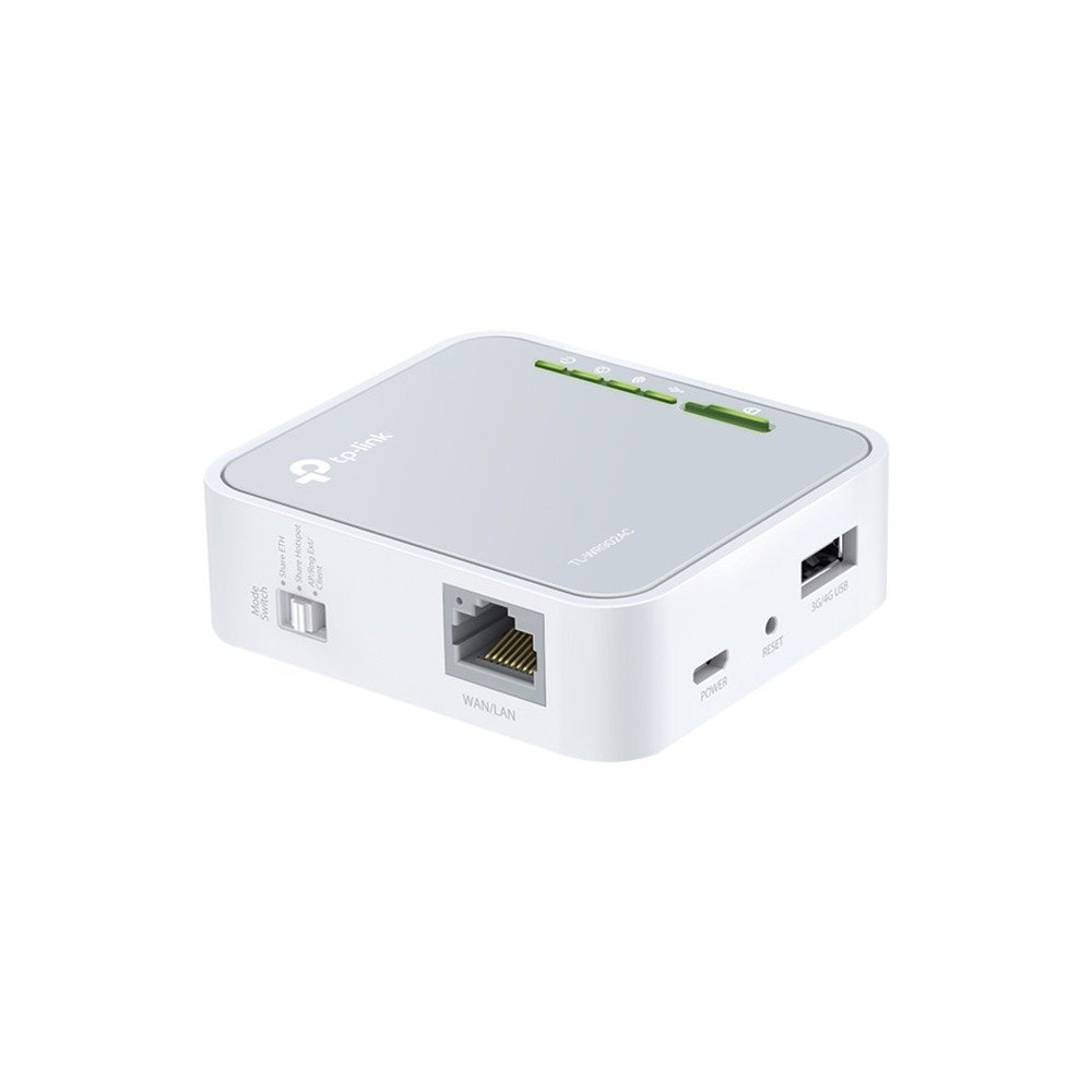 TP-Link TL-WR902AC router wireless Fast Ethernet Dual-band (2.4 GHz/5 GHz) 4G Bianco