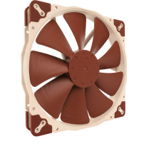 Noctua NF-A20 PWM Case per computer Ventilatore 20 cm Beige, Marrone, Ventola