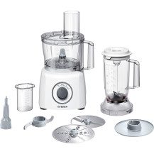 Bosch MCM3200W Food processor MultiTalent 3 800 W Bianco, Robot da cucina