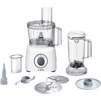 Bosch MCM3200W Food processor MultiTalent 3 800 W Bianco, Robot da cucina