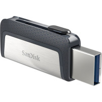 SanDisk Ultra Dual Drive USB Type-C unità flash USB 32 GB USB Type-A / USB Type-C 3.2 Gen 1 (3.1 Gen 1) Nero, Argento, Chiavetta