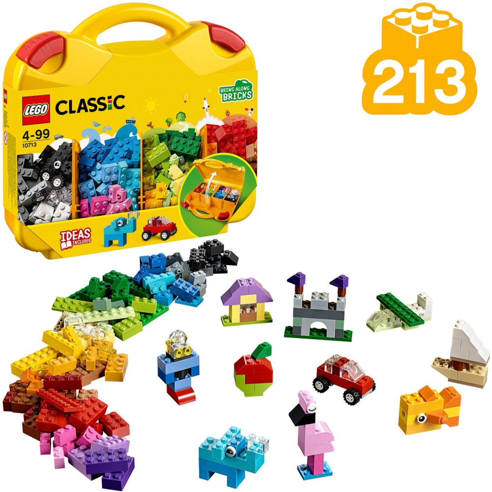 LEGO Classic Valigetta con mattoncini, Giochi di costruzione