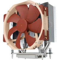 Noctua NH-U14S TR4-SP3 sistema di raffreddamento per computer Processore Refrigeratore 14 cm Alluminio, Beige, raffreddamento CP