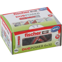 fischer DUOPOWER spina 100 pezzo(i) Rotondo, Tassello
