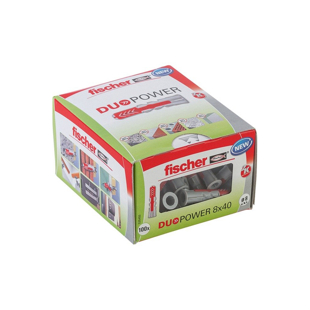 fischer Dübel DUOPOWER 8x40 LD, Tassello