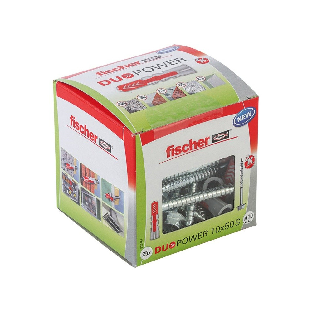 fischer Dübel DUOPOWER 10x50 S LD, Tassello