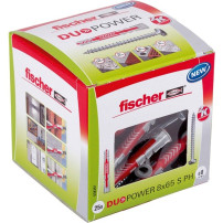fischer Dübel DUOPOWER 8x65 S PH LD, Tassello