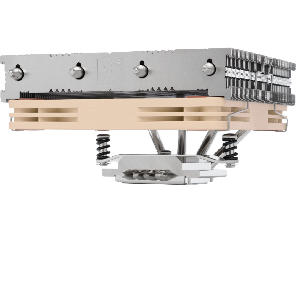 Noctua NH-L12S sistema di raffreddamento per computer Processore Refrigeratore 12 cm Beige, Nichel, raffreddamento CPU
