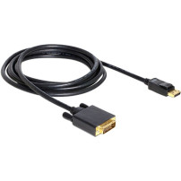 DeLOCK Displayport > DVI 24+1 m/m 3m DVI-D Nero, Cavo