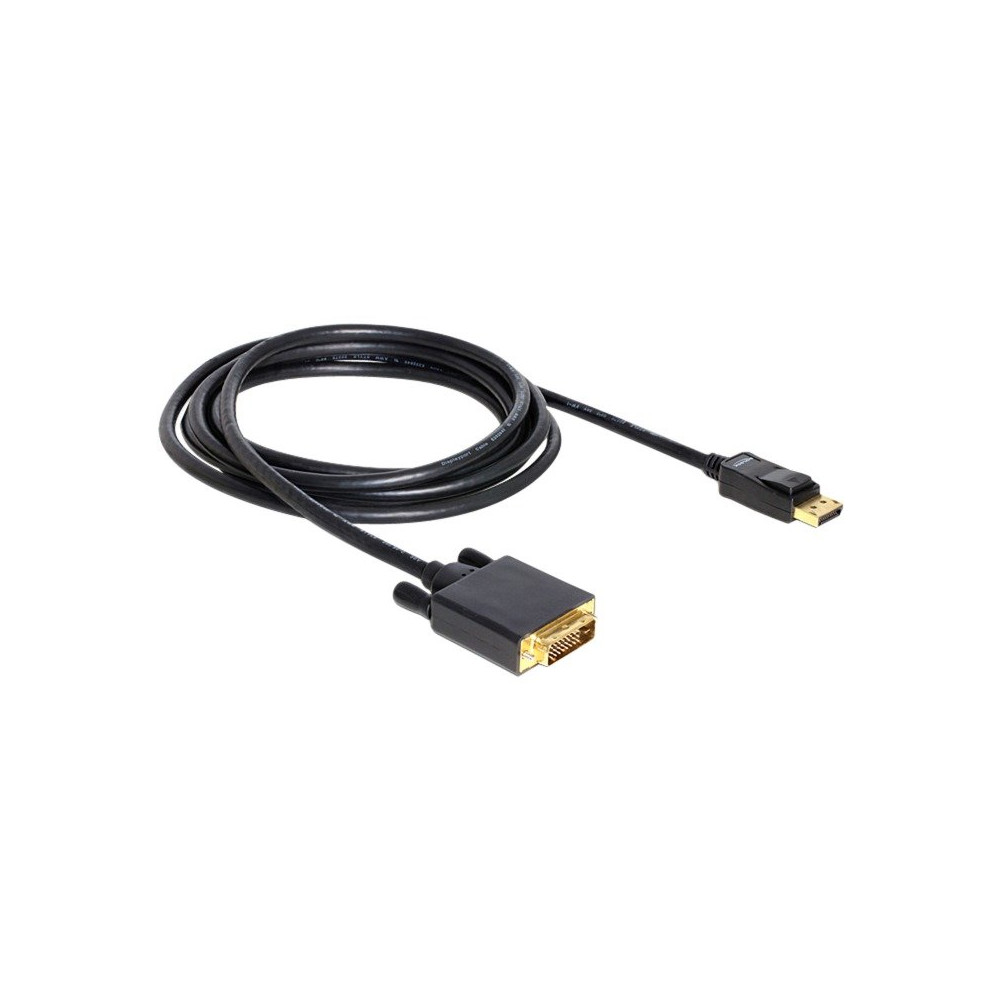 DeLOCK Displayport > DVI 24+1 m/m 3m DVI-D Nero, Cavo