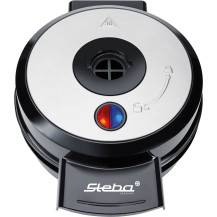 Steba WE 20 VOLCANO (black) 4waffle 700W Nero piastra per waffle, Cialde
