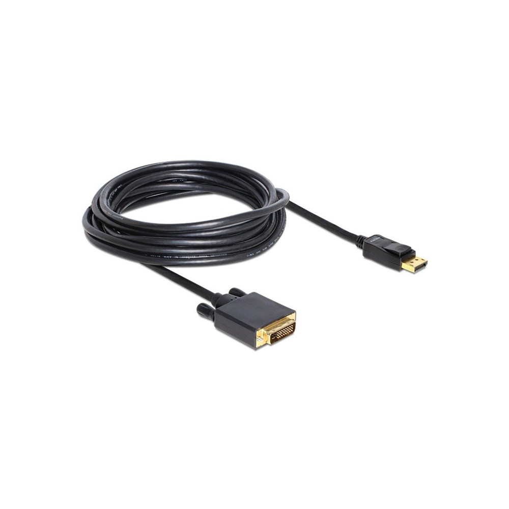 DeLOCK Displayport > DVI 24+1 m/m 5m DVI-D, Adattatore