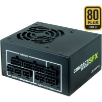 Chieftec CSN-650C alimentatore per computer 650 W 20+4 pin ATX SFX Nero, Alimentatore PC