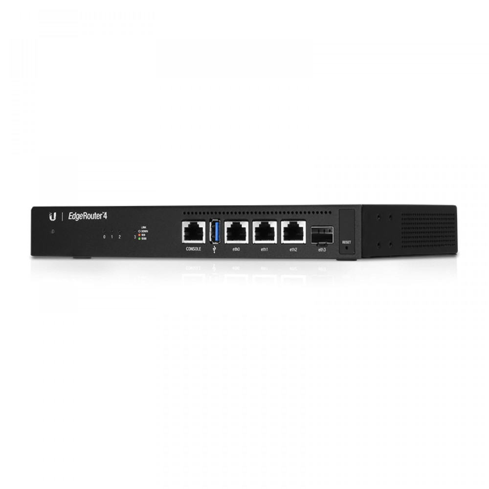 Ubiquiti ER-4 Networks EdgeRouter 4 router cablato Gigabit Ethernet Nero