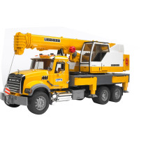 bruder MACK Granite Liebherr crane truck veicolo giocattolo, Veicolo modello