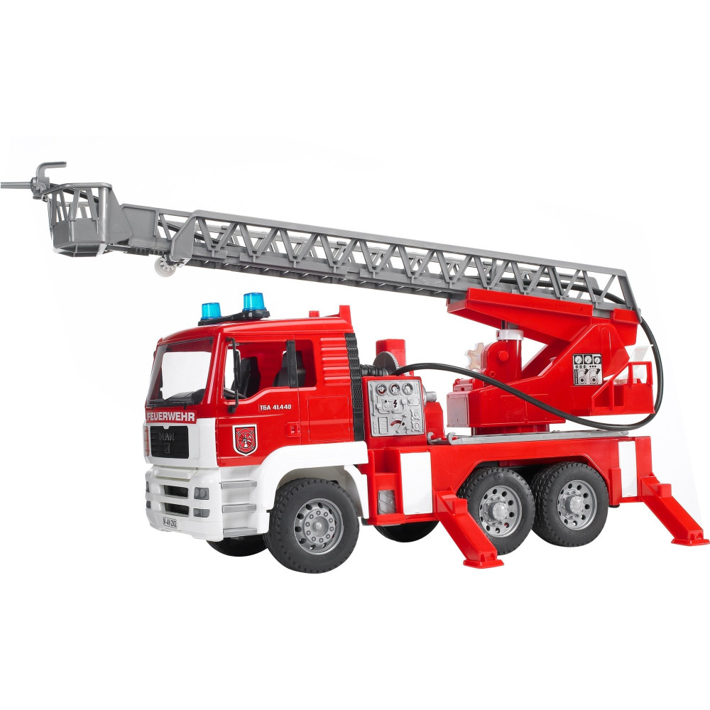 bruder MAN Fire engine with selwing ladder veicolo giocattolo, Veicolo modello