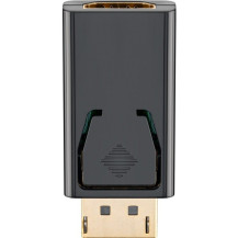 goobay HDMI DisplayPort Adapter Nero, Adattatore