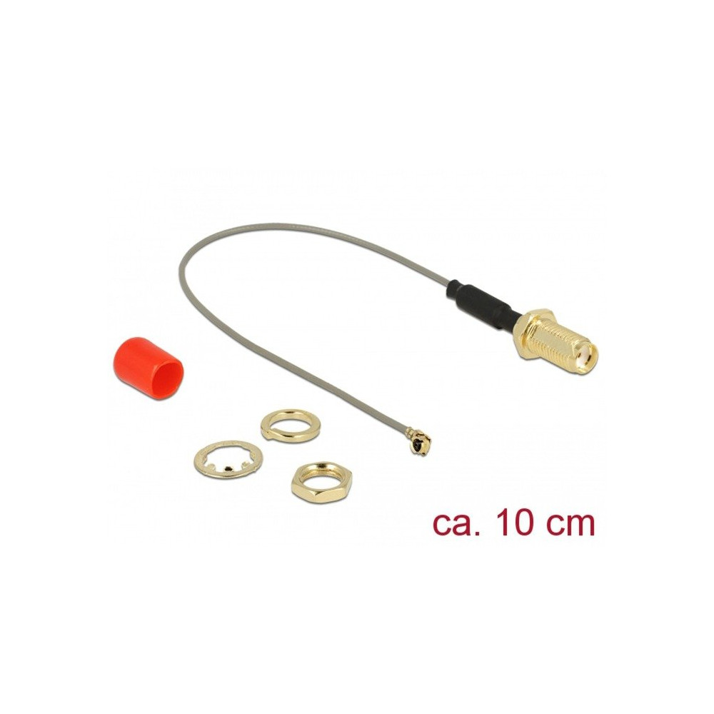 DeLOCK HF Antennenkabel SMA Buzum Einbau mit, 89832, Cavo dell'antenna