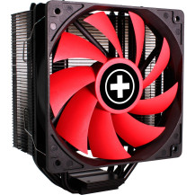 Xilence M704 Processore Refrigeratore 12 cm Nero, Rosso, raffreddamento CPU