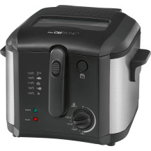 Clatronic FR 3649 Singolo 2,5 L 1600 W Nero, Friggitrice