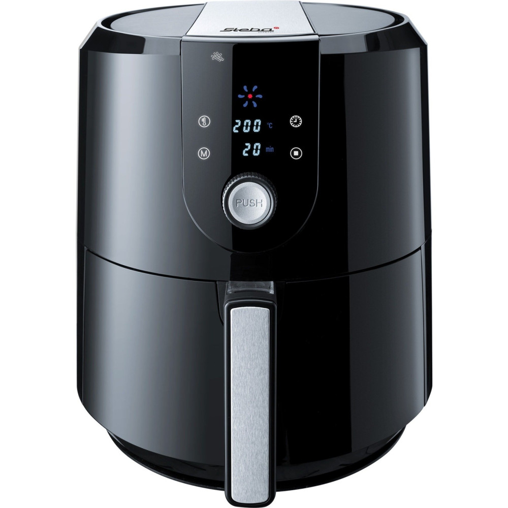 Steba HF 5000 XL Singolo 5,2 L Indipendente 1800 W Friggitrice ad aria calda Nero