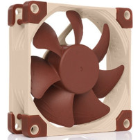 Noctua NF-A8 Case per computer Ventilatore 8 cm Beige, Marrone, Ventola