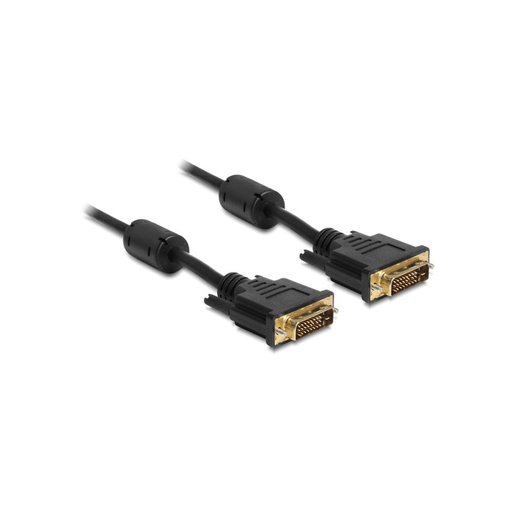 DeLOCK 83189 cavo DVI 1 m DVI-D Nero