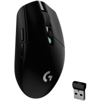 Logitech G305 mouse Mano destra RF senza fili + Bluetooth Ottico 12000 DPI, Mouse da gioco