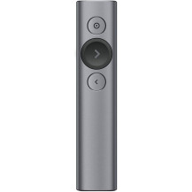 Logitech Spotlight puntatore wireless Bluetooth/RF Grigio, Presentatore