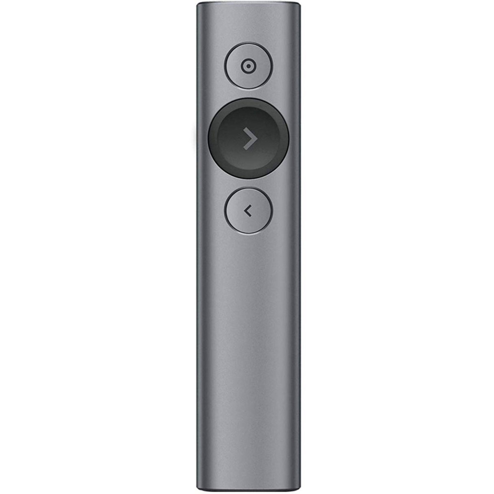 Logitech Spotlight puntatore wireless Bluetooth/RF Grigio, Presentatore