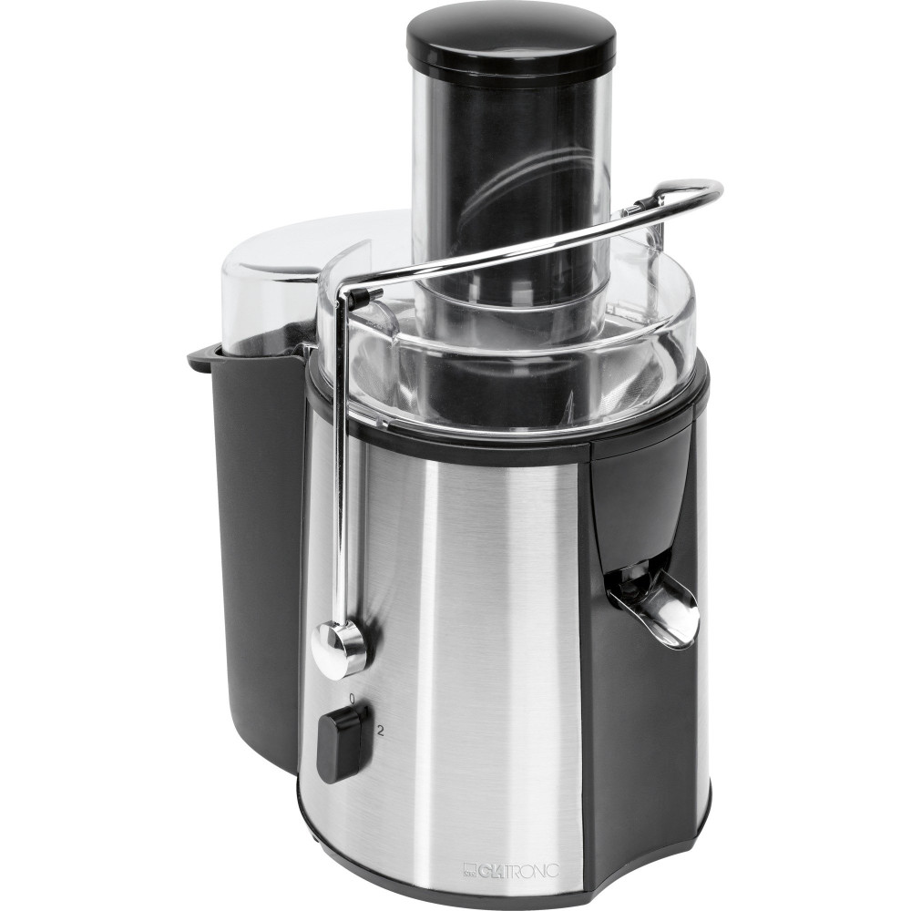 Clatronic AE 3532 spremiagrumi 1000 W Nero, Acciaio inossidabile, Estrattore di succo