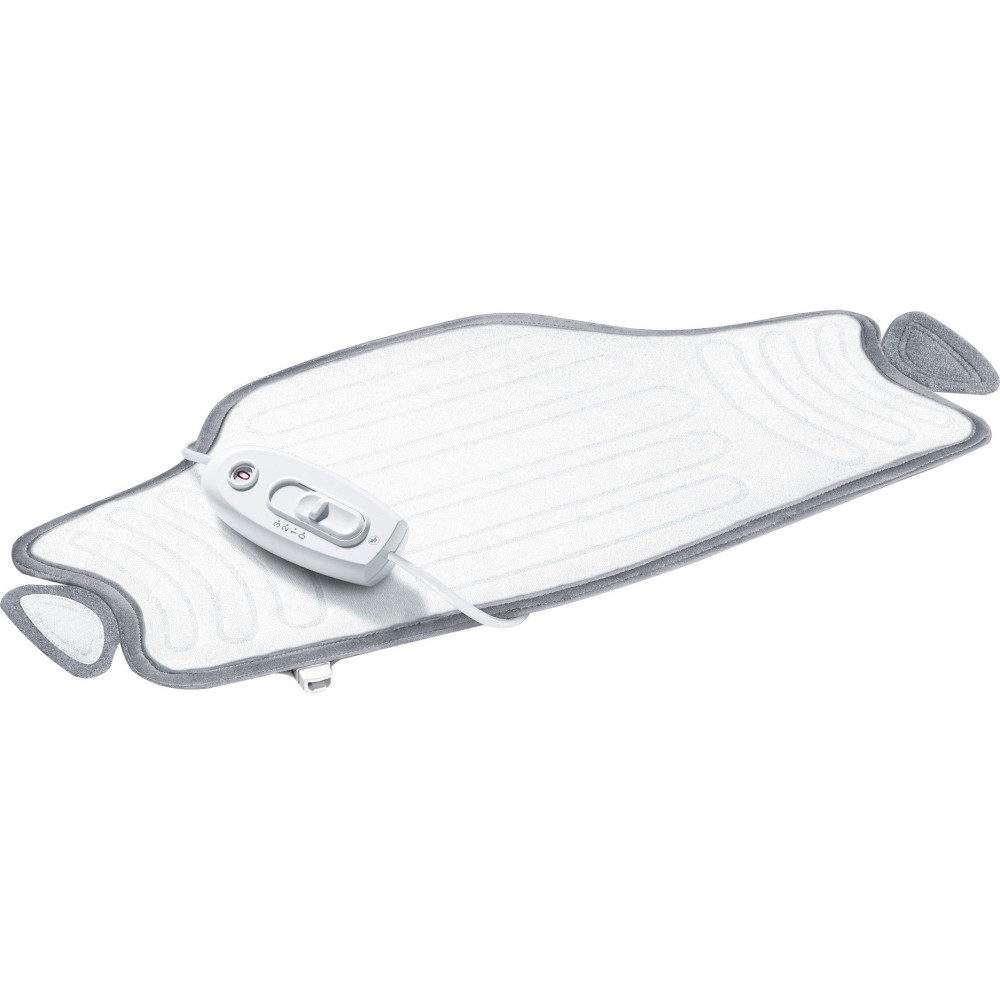 Sanitas SHK 55 Coperta elettrica 100 W Grigio, Bianco Velour, Termoforo