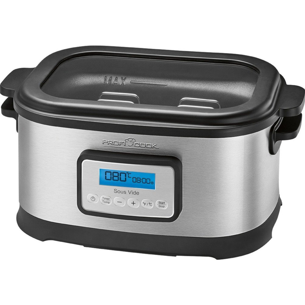 ProfiCook PC-SV 1112 8 L 520 W Nero, Acciaio inossidabile, Sous-Vide Garer