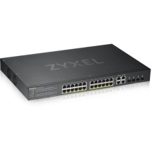 Zyxel GS1920-24HPV2 Gestito Gigabit Ethernet (10/100/1000) Supporto Power over Ethernet (PoE) Nero, Interruttore