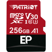 Patriot PEF256GEP31MCX memoria flash 256 GB MicroSDXC Classe 10, Scheda di memoria