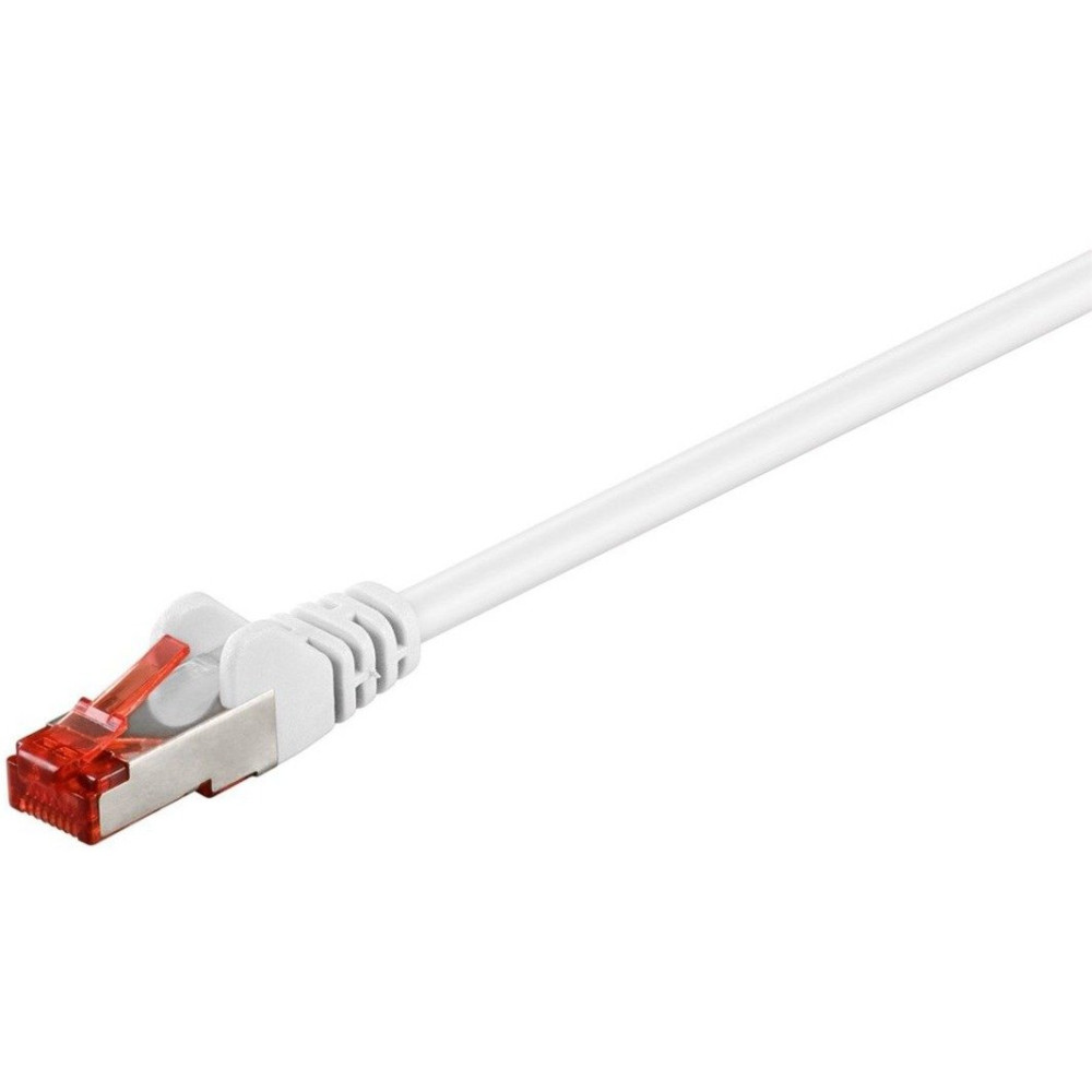 goobay 95511 cavo di rete Bianco 3 m Cat6 S/FTP (S-STP)