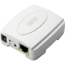 Digitus Print Server Fast Ethernet , USB 2.0, Server di stampa